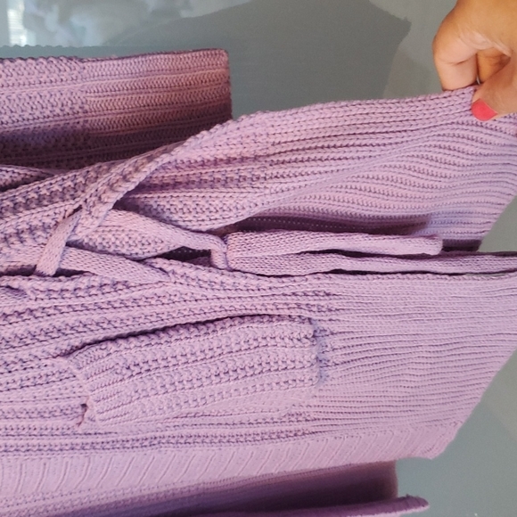 DAVI&DANI COTTON BLEND CABLE KNITTED, NEW, SIZE MEDIUM (LARGE) - Picture 7 of 10